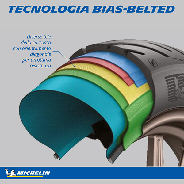 MICHELIN 130/80 B17 65H
