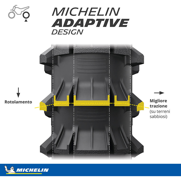 MICHELIN 110/90 -19 62M