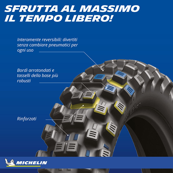 MICHELIN 110/90 -19 62R
