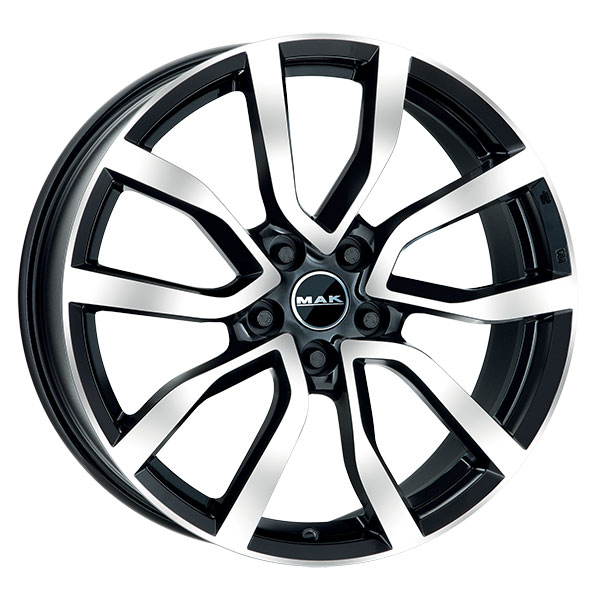 MAK MIDLANDS 8.5x21 5x112 ET 40 BLACK MIRROR