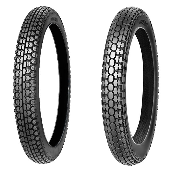MITAS COPPIA GOMME MITAS 3.50-18 62P H-03 + 4.00-19 71P H-02