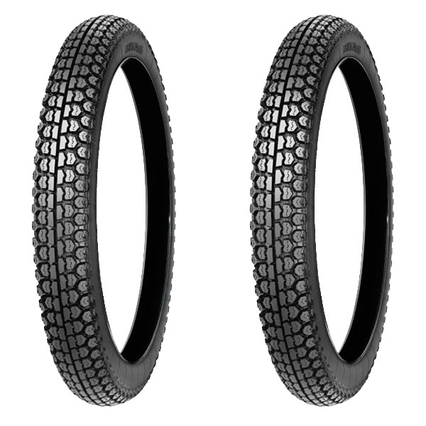 MITAS COPPIA GOMME MITAS 3.50-18 62P + 3.50-18 62P H-03