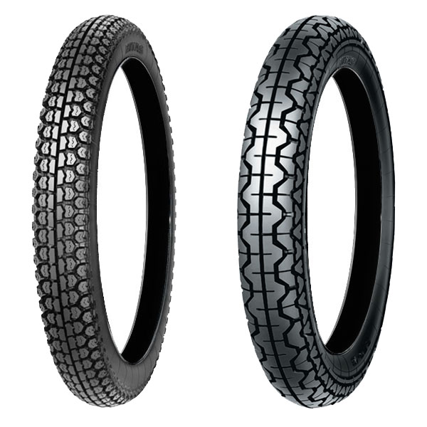 MITAS COPPIA GOMME MITAS 3.50-18 62P H-03 + 4.00-18 64S H-06