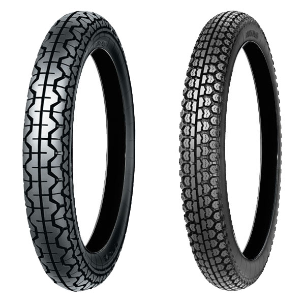 COPPIA GOMME MITAS 3.25-19 54P H-06 + 2.75-18 48P H-03