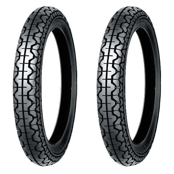 COPPIA GOMME MITAS 3.25-19 54P + 3.00-19 49P H-06