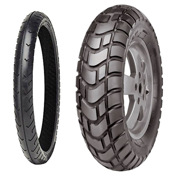 MITAS COPPIA GOMME MITAS 2.50-16 42J MC2 + 130/90-10 61J MC17