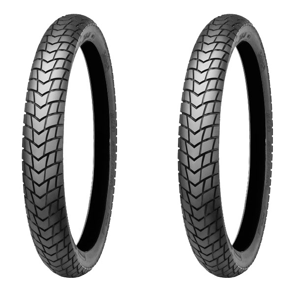 MITAS COPPIA GOMME MITAS 2.50-17 43P + 2.50-17 43P MC51