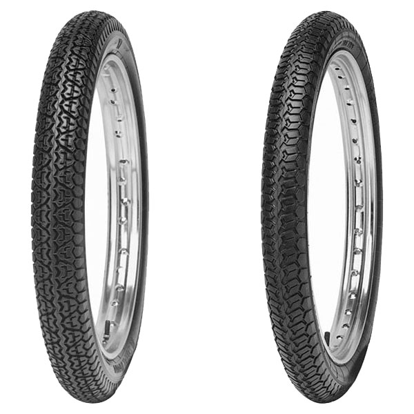 MITAS COPPIA GOMME MITAS 2.75-17 47J B7 + 2.25-16 38J B8