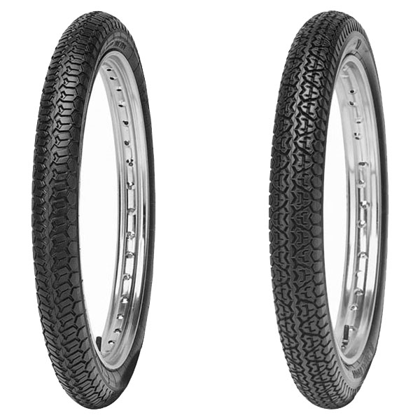 MITAS COPPIA GOMME MITAS 2.25-16 38J B8 + 2.75-17 47J B7