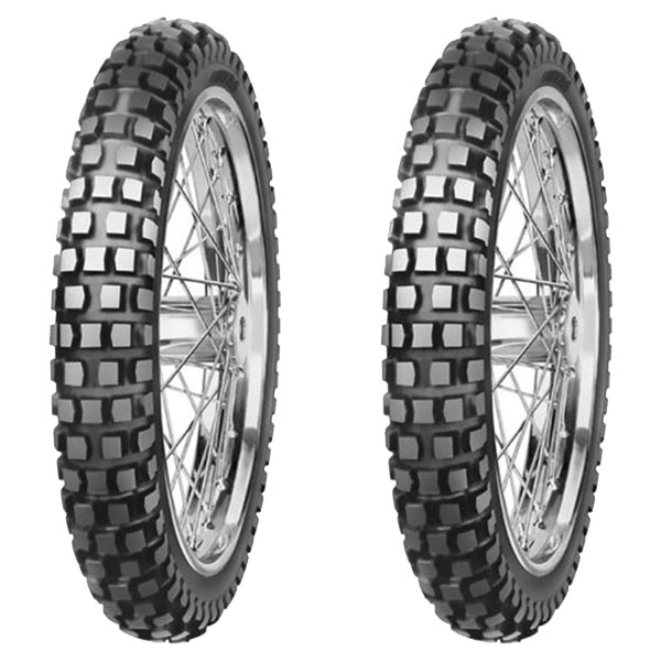 MITAS COPPIA GOMME MITAS 2.75-16 46S + 2.75-16 46S E-06 CROSS M+S