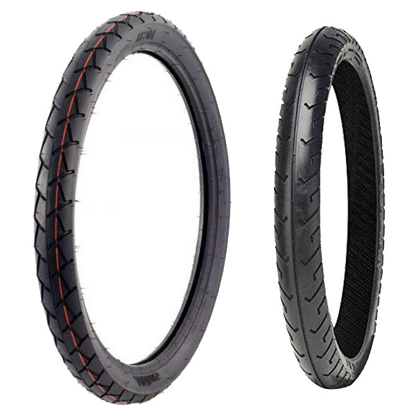 MITAS COPPIA GOMME MITAS 2.25-17 39J MC11 + 2.25-16 38J MC2