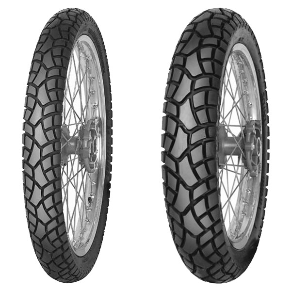 MITAS COPPIA GOMME MITAS 90/90-21 54S + 120/80-18 62S MC24 INVADER M+S