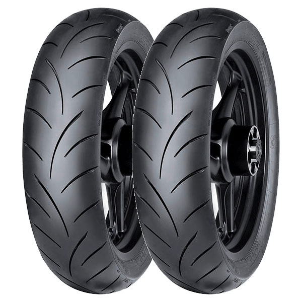 MITAS COPPIA GOMME MITAS 130/70-17 62H + 130/80-17 65H MC50