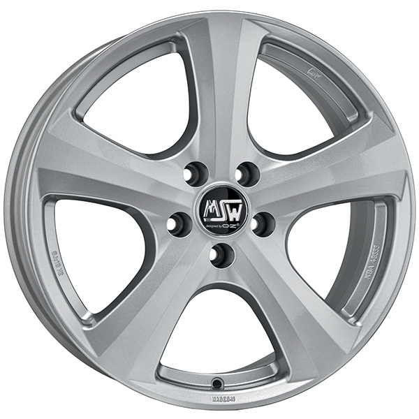 MSW 19 VAN 6,5x16 5x114,3 ET 44 FULL SILVER