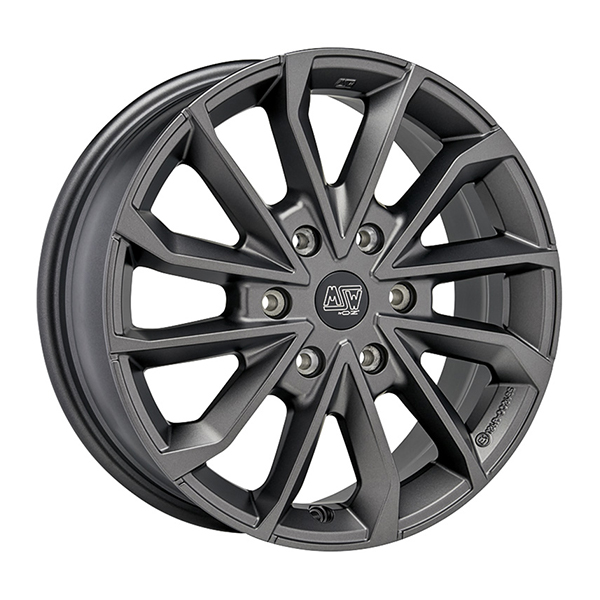 MSW CERCHIO IN LEGA MSW MSW 42 VAN 8.5x20 6x120 ET 47 MATT DARK GREY