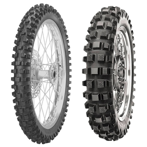 PIRELLI COPPIA GOMME PIRELLI 80/100-21 MT16 GARACROSS MST+110/100-18 MT16 GARACROSS NHS