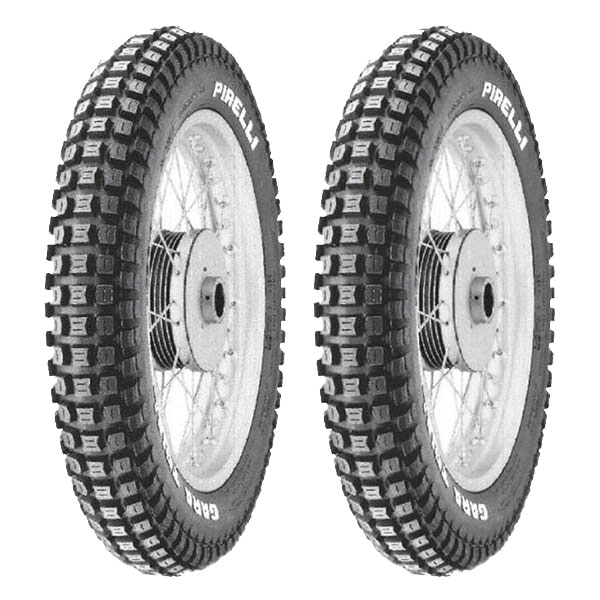 PIRELLI COPPIA GOMME PIRELLI 2.75-21 45P + 4.00-18 64P MT43 PRO TRIAL