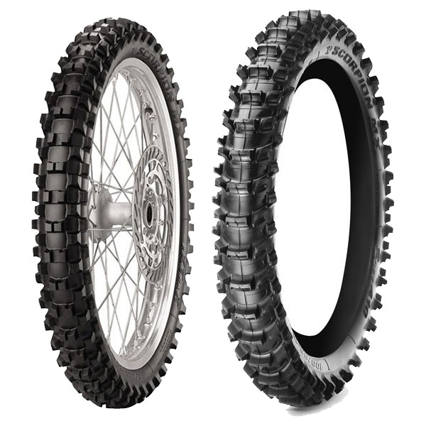PIRELLI COPPIA GOMME PIRELLI 80/100-21 MX EXTRA X + 110/90-19 MX S