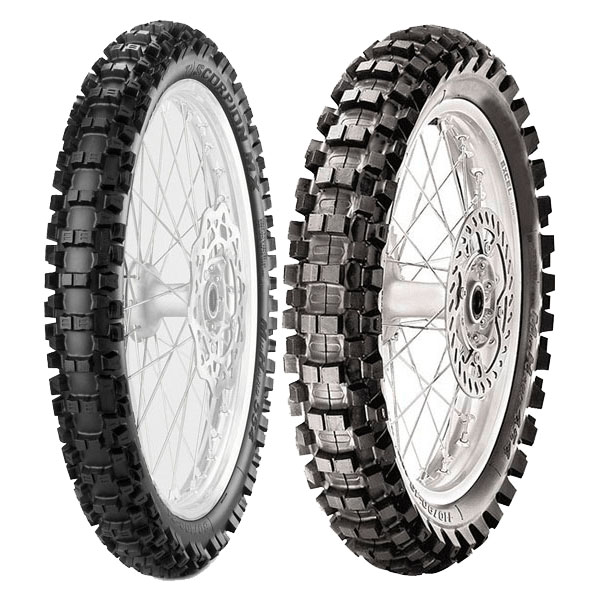 PIRELLI COPPIA GOMME PIRELLI 90/100-16 MX32 MID H + 120/90-19 MX EXTRA J