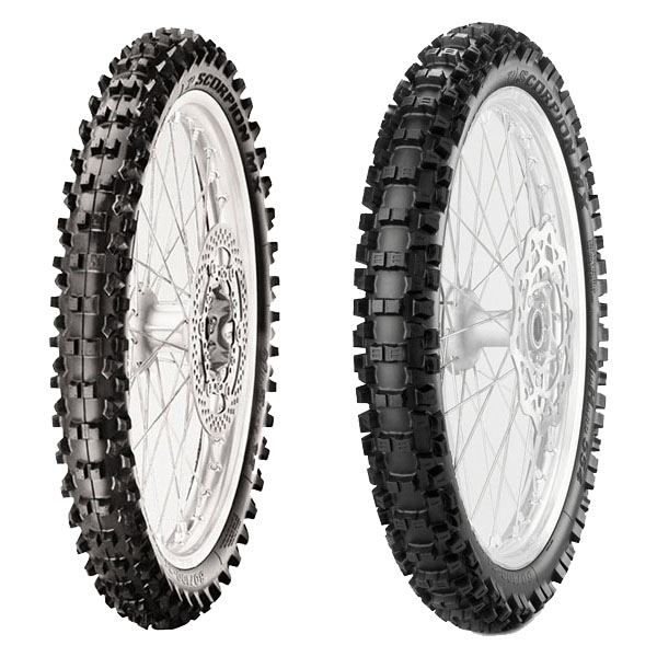 PIRELLI COPPIA GOMME PIRELLI 90/100-21 MX32 MID S + 100/90-19 MX32 MID H