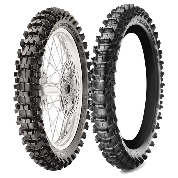 PIRELLI COPPIA GOMME PIRELLI 120/80-19 MX32 MID S + 110/90-19 MX S