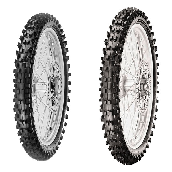 PIRELLI COPPIA GOMME PIRELLI 90/100-16 MX S + 2.50-10 MX32 MID S