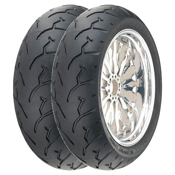 COPPIA GOMME PIRELLI 180/55-18 80H + 200/55-17 78V NIGHT DRAGON