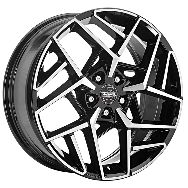 ARCASTING CERCHIO IN LEGA ARCASTING NORA 8x19 5x112 ET 34 BLACK POLISHED