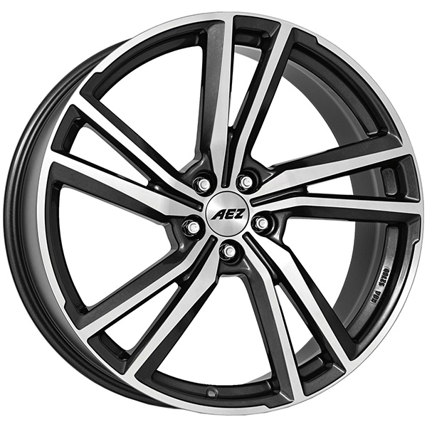 AEZ North dark 7.5x18 5x112 ET 48 GUNMETAL/POLISHED