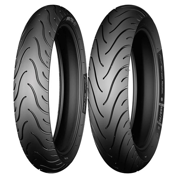 COPPIA GOMME MICHELIN 80/80-17 46P + 140/70-17 66S PILOT STREET
