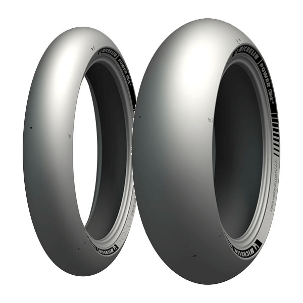 MICHELIN COPPIA GOMME MICHELIN 120/70-17 (58W) + 200/55-17 (78W) POWER SLICK EVO 2 NHS