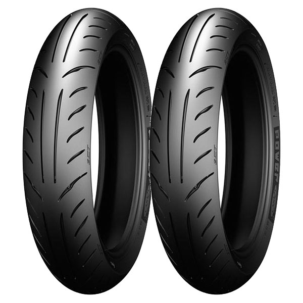 MICHELIN COPPIA GOMME MICHELIN 110/70-12 47L + 120/70-12 51P POWER PURE SC