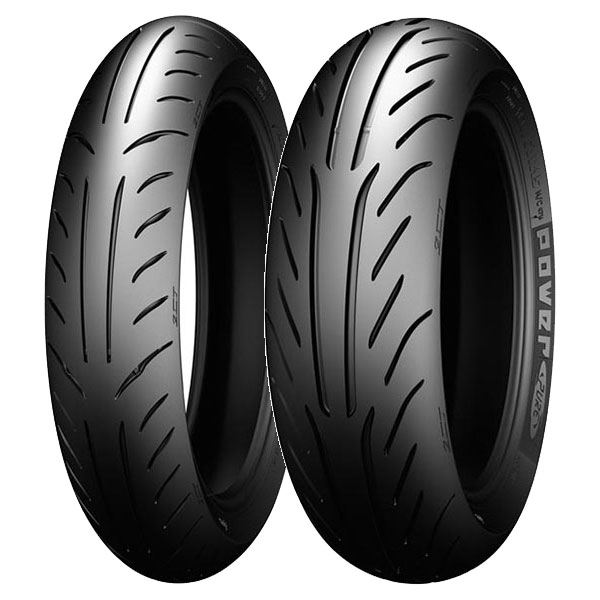 COPPIA GOMME MICHELIN 110/90-13 56P + 130/70-12 62P POWER PURE SC