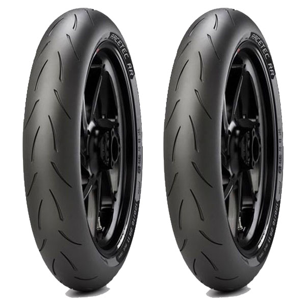 METZELER COPPIA GOMME METZELER 120/70-17 (58W) + 140/70-17 66V RACETEC RR K1