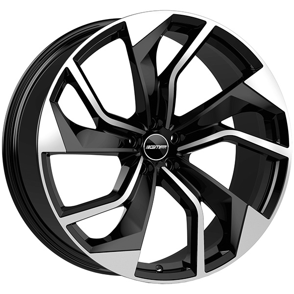 GMP REBEL 9x20 5x112 ET 20 BLACK DIAMOND