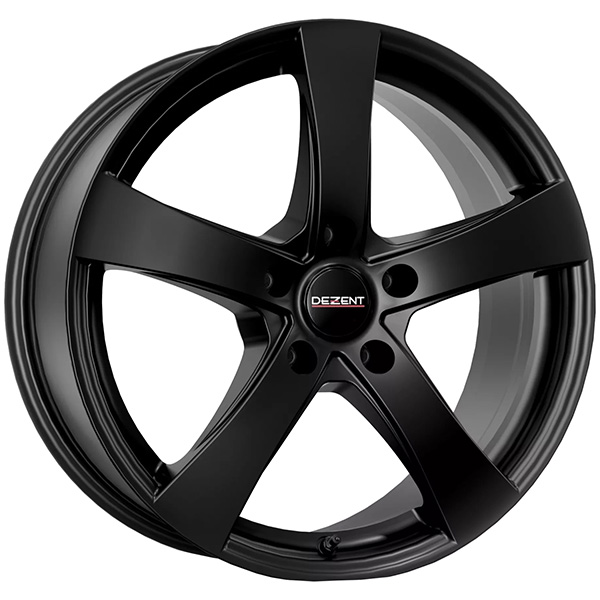 DEZENT RE dark 7.5x17 5x108 ET 48 BLACK MATT
