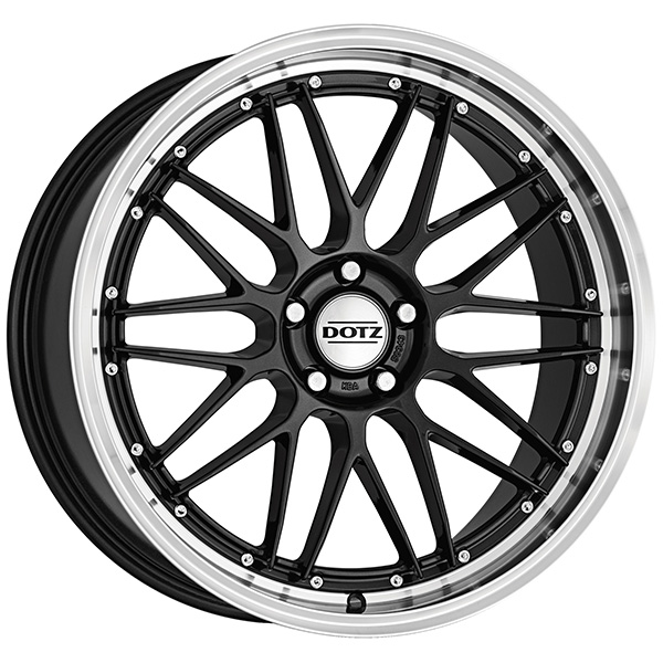 DOTZ Revvo dark 9.5x19 5x120 ET 40 Gunmetal/polished lip