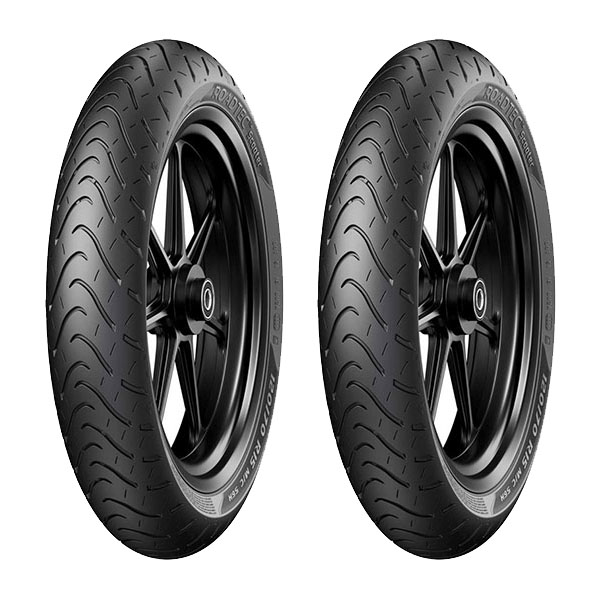 METZELER COPPIA GOMME METZELER 120/70-12 51P + 120/70-12 51P ROADTEC SCOOTER
