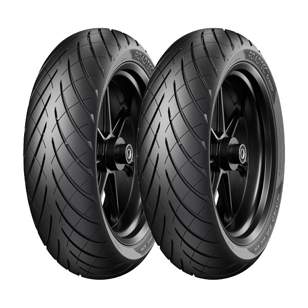 COPPIA GOMME METZELER 120/90-10 66L + 140/70-14 68P ROADTEC SCOOTER