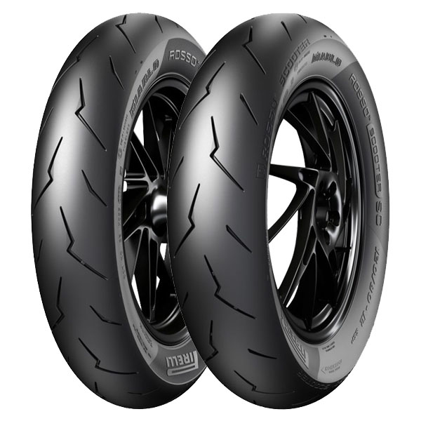 PIRELLI COPPIA GOMME PIRELLI 120/70-15 56S + 140/70-14 62S DIABLO ROSSO SCOOTER SC