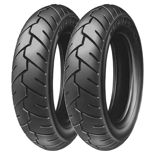COPPIA GOMME MICHELIN 3.50-10 59J + 3.00-10 50J S1
