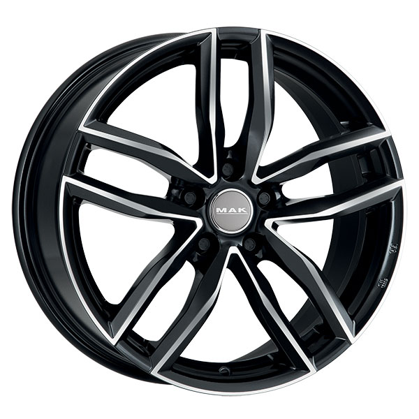 MAK SARTHE 8x18 5x112 ET 28 BLACK MIRROR