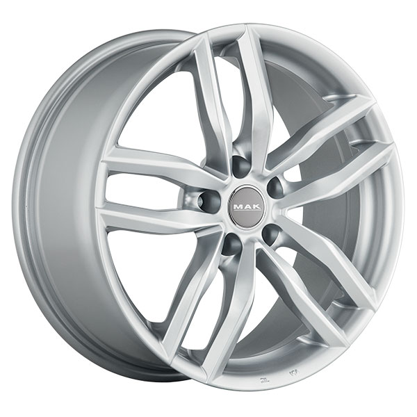 MAK SARTHE 8x18 5x112 ET 28 SILVER