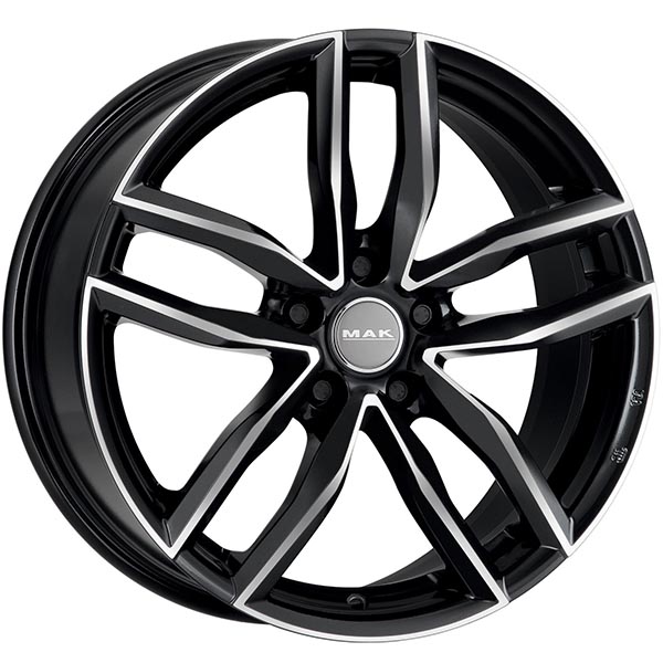 MAK SARTHE W 7.5x17 5x112 ET 42 BLACK MIRROR