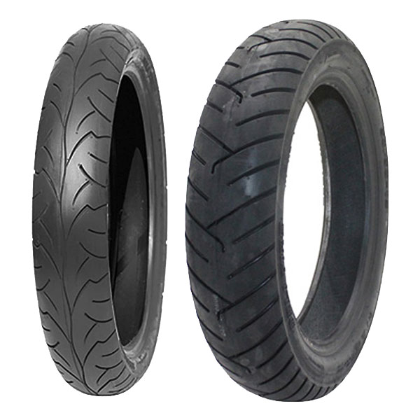 DELI TYRE COPPIA GOMME DELI TYRE 90/90-16 48P SB-106 + 90/90-12 54P S-220