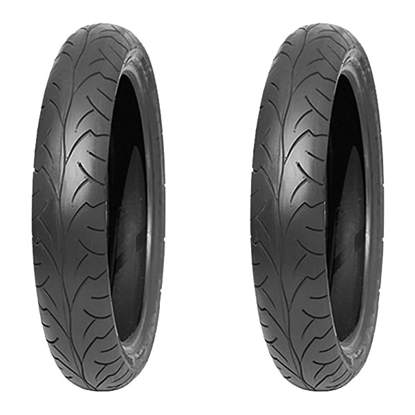 DELI TYRE COPPIA GOMME DELI TYRE 90/90-16 48P + 110/80-16 55S SB-106