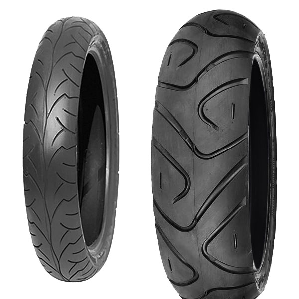 DELI TYRE COPPIA GOMME DELI TYRE 90/90-16 48P SB-106 + 130/90-10 70J SC-106