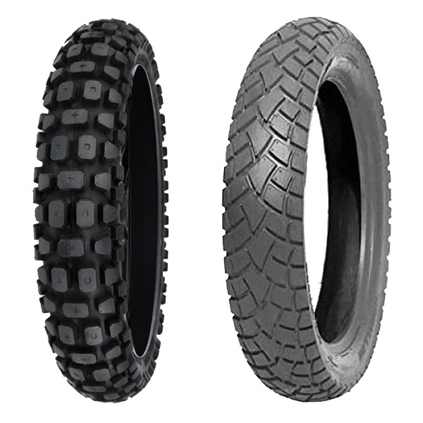 DELI TYRE COPPIA GOMME DELI TYRE 80/90-21 48P SB-107 + 120/80-18 62R SB-117