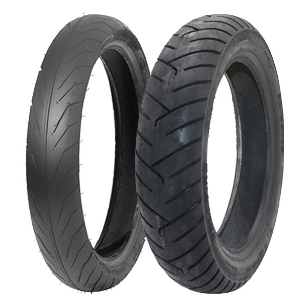 DELI TYRE COPPIA GOMME DELI TYRE 90/80-16 51S SB-108 + 90/90-12 54P S-220