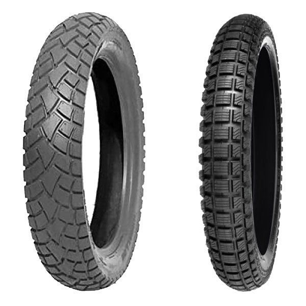 DELI TYRE COPPIA GOMME DELI TYRE 90/90-21 54R SB-117 + 3.75-19 61P SB-136